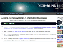 Tablet Screenshot of digi-hound.com